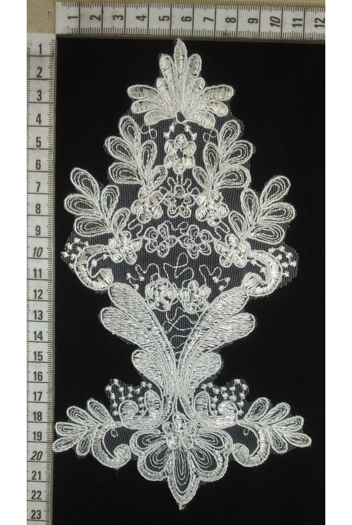 5834/BRODE/YERLİ/APLİK/POLYESTER/KORDLU/25118/DÜZ/HAM