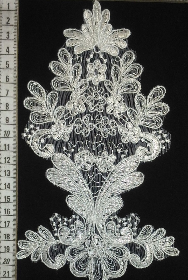 5834/BRODE/YERLİ/APLİK/POLYESTER/KORDLU/25118/DÜZ/HAM