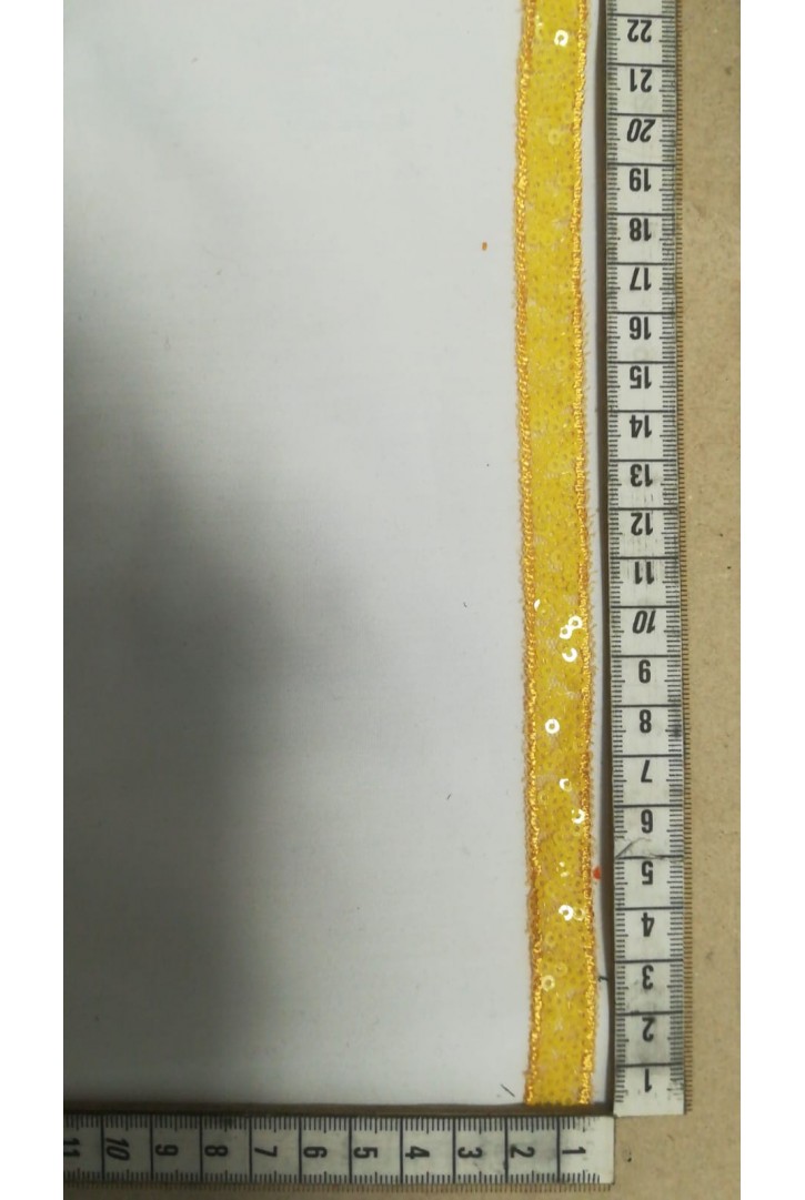 Neon Sarı Pullu Bant, 1 cm