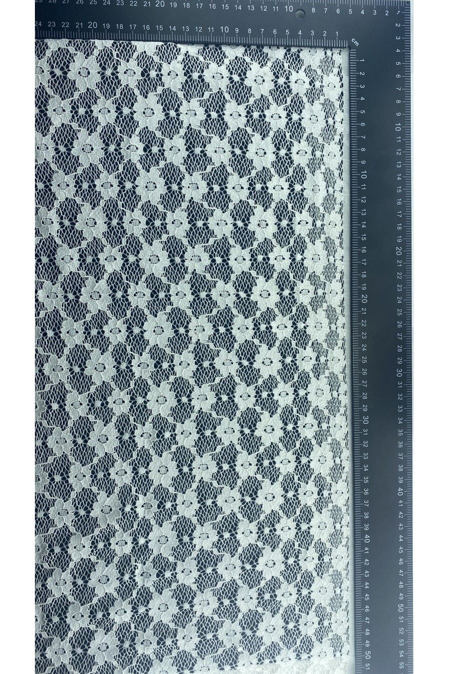 Fikse Edilmiş Likralı Kordlu Naylon İthal Dantel - 150 cm