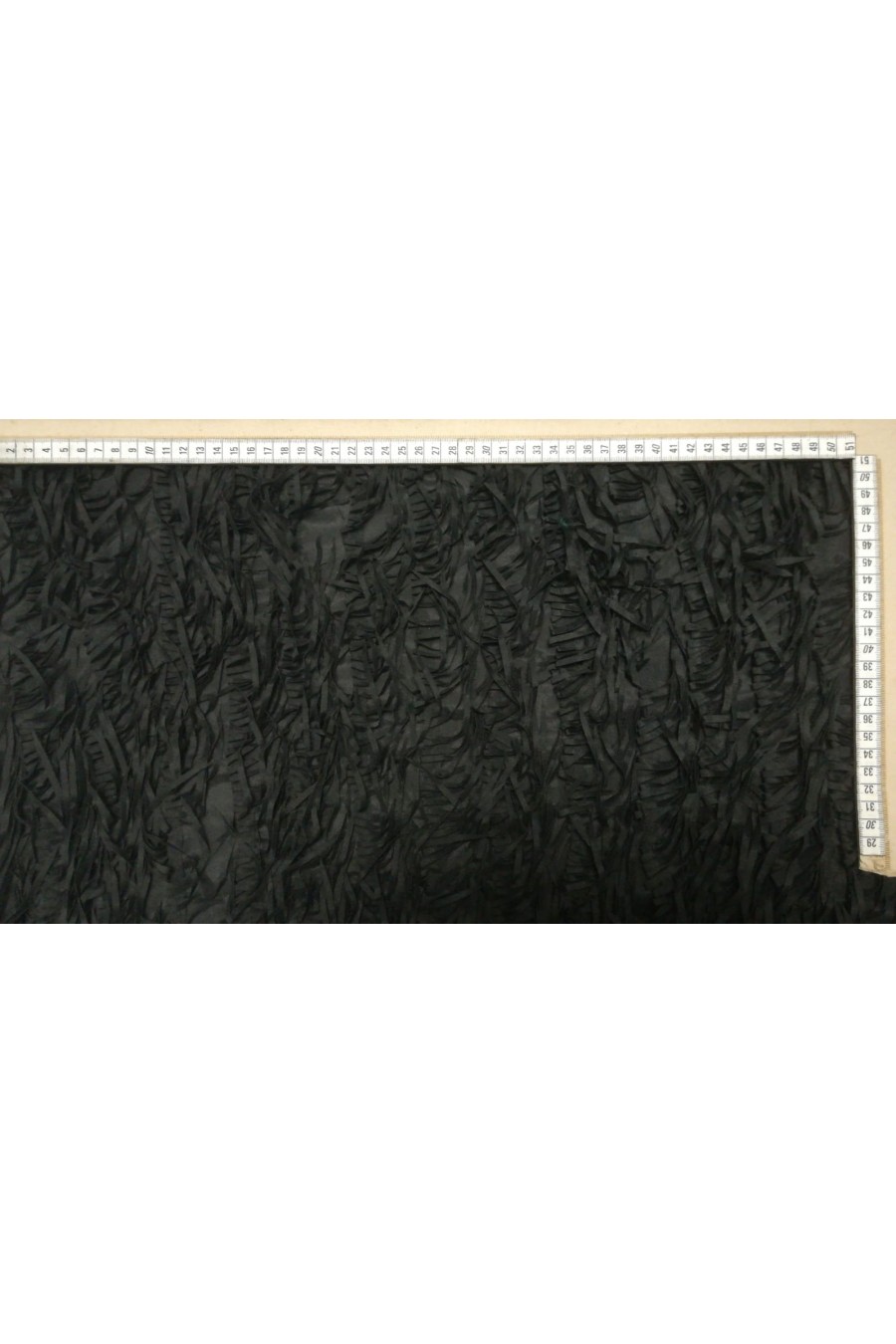 Kumaş İthal Lez Polyester Astar 3 Boyutlu Saçaklı Yeşil