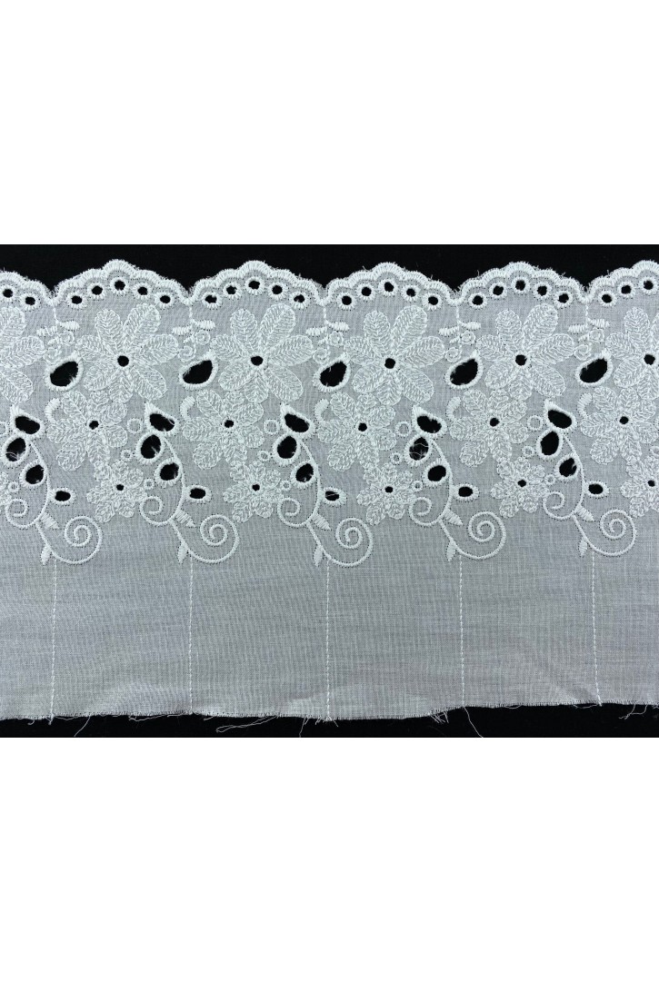 Yerli Brode Bant Vual Kumaş - Mat Polyester - Kasar - 17 CM