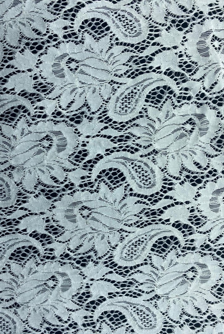 Fikseli Pamuk Naylon Dantel