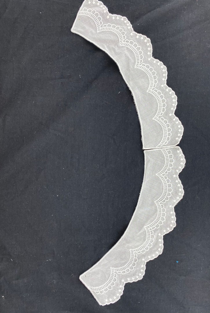 Yerli Mat Polyester Vual Yaka Bant, 25 cm