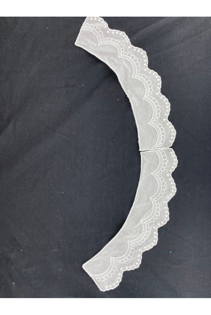 Yerli Mat Polyester Vual Yaka Bant, 25 cm