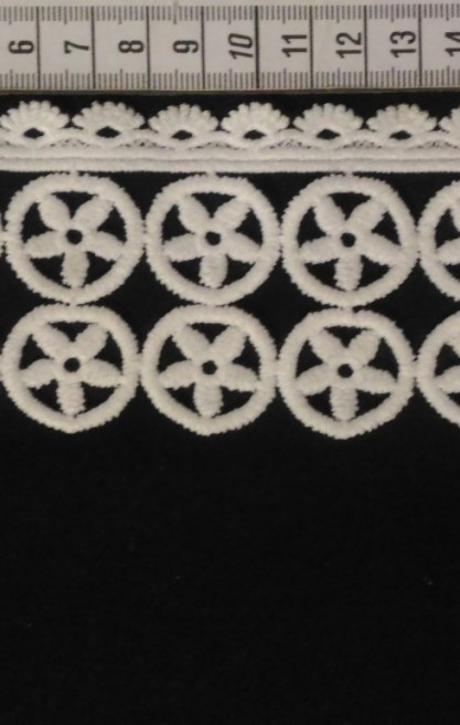 Ham Mat Polyester İthal Güpür Brode Bant