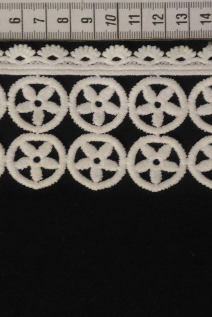 Ham Mat Polyester İthal Güpür Brode Bant