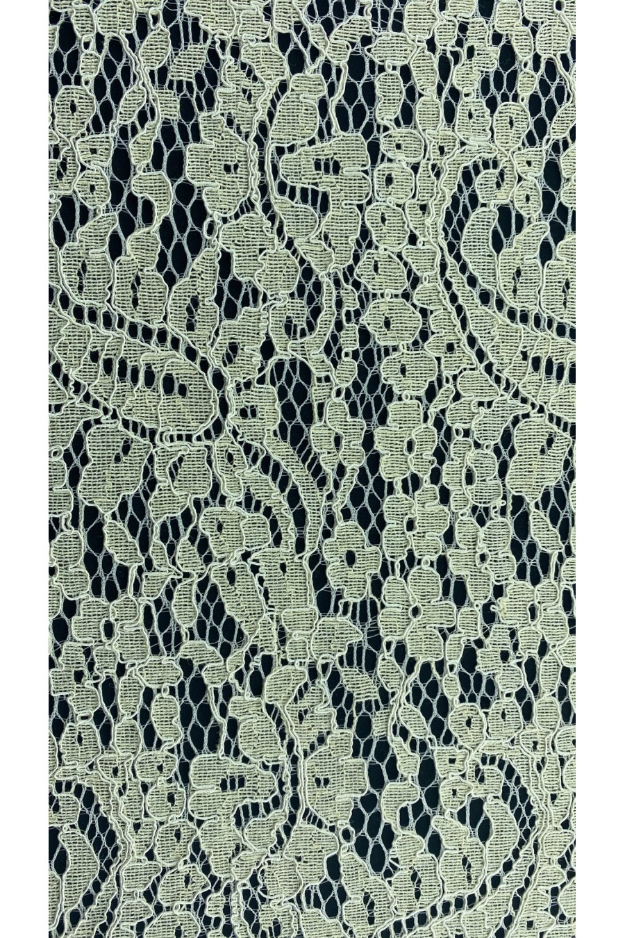 6192-KG Fikse Edilmiş Kordlu Pamuk Naylon Dantel