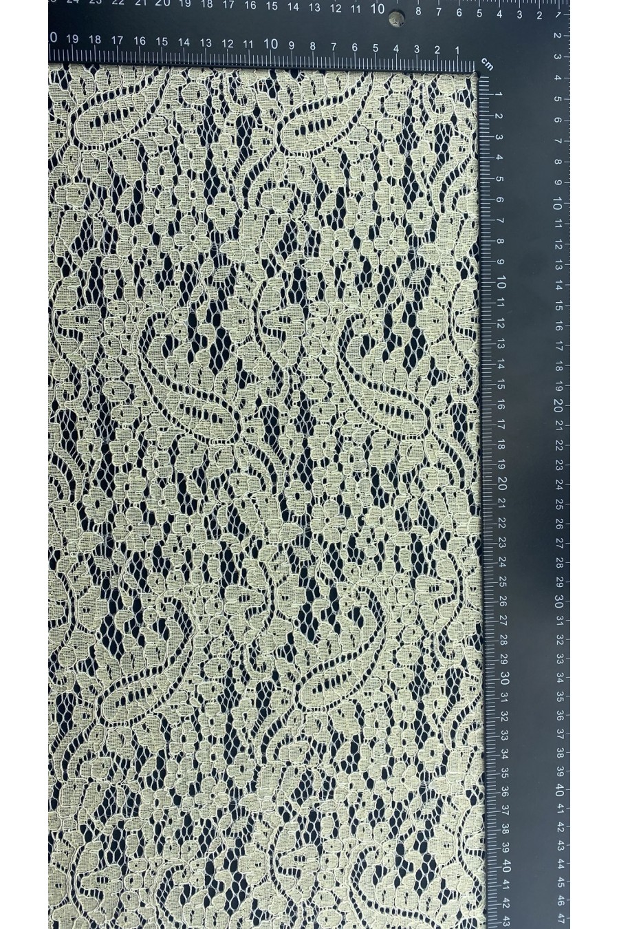 6192-KG Fikse Edilmiş Kordlu Pamuk Naylon Dantel