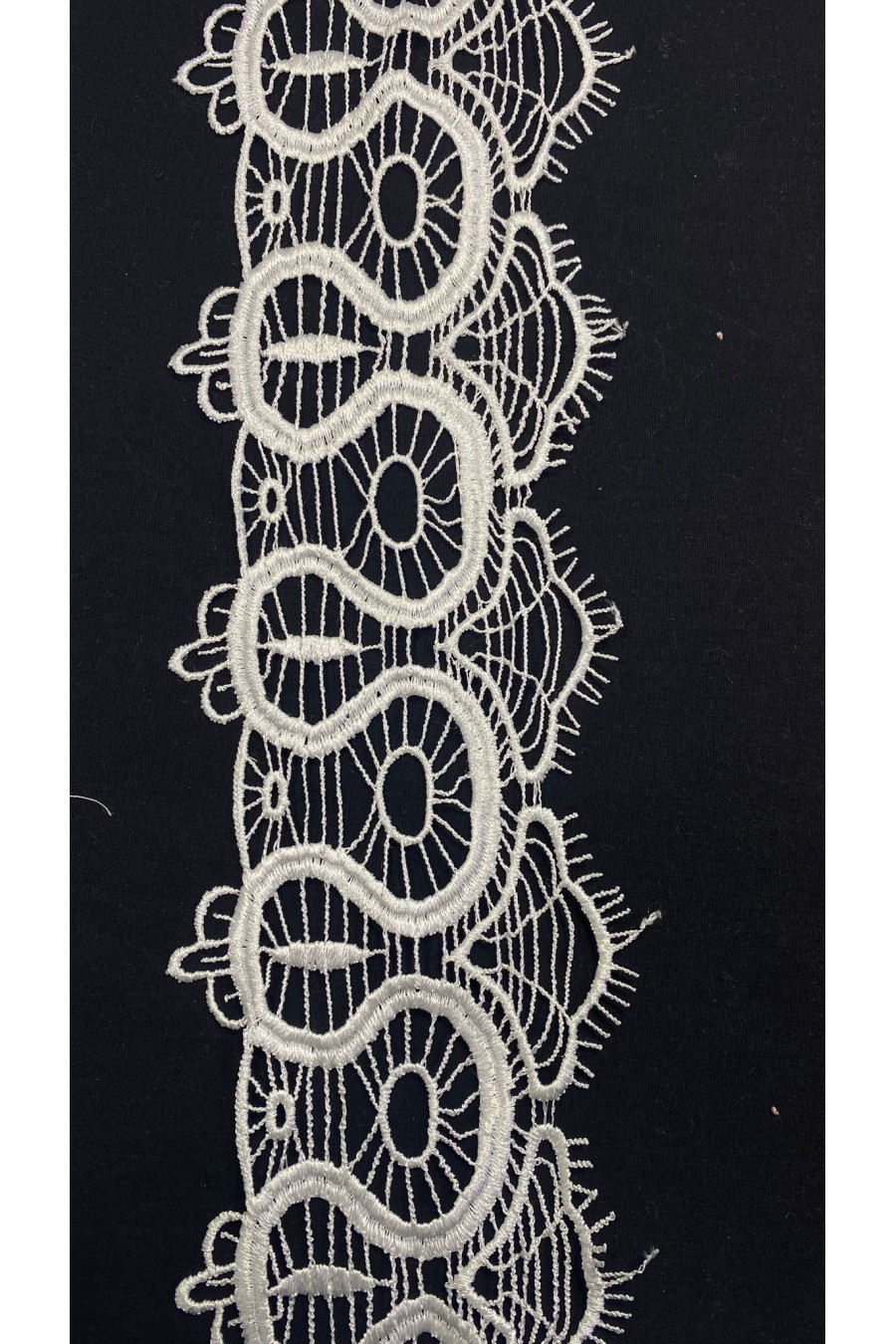 7920-METRE 8.5 cm Parlak Polyester Ham Brode Bant, Yerli