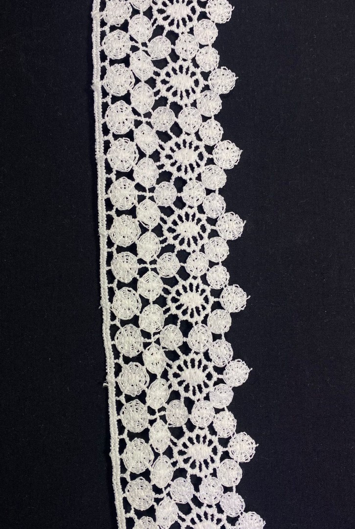 Ham Güpür Mat Polyester Yerli Brode Bant