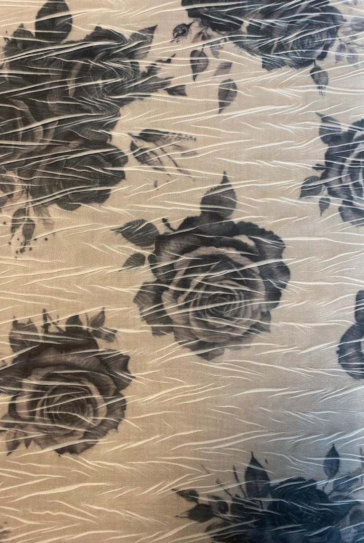 22280 KUMAŞ/YERLİ/LEZ/POLYESTER/BEYAZ-LACİVERT/145 CM