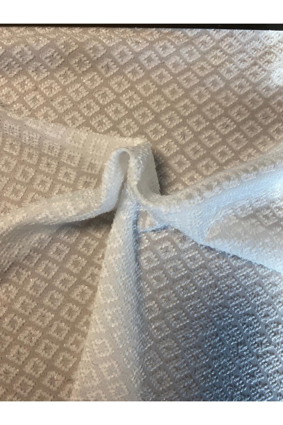 22282-METRE 22282 KUMAŞ/YERLİ/LEZ/POLYESTER/BEYAZ/150 CM