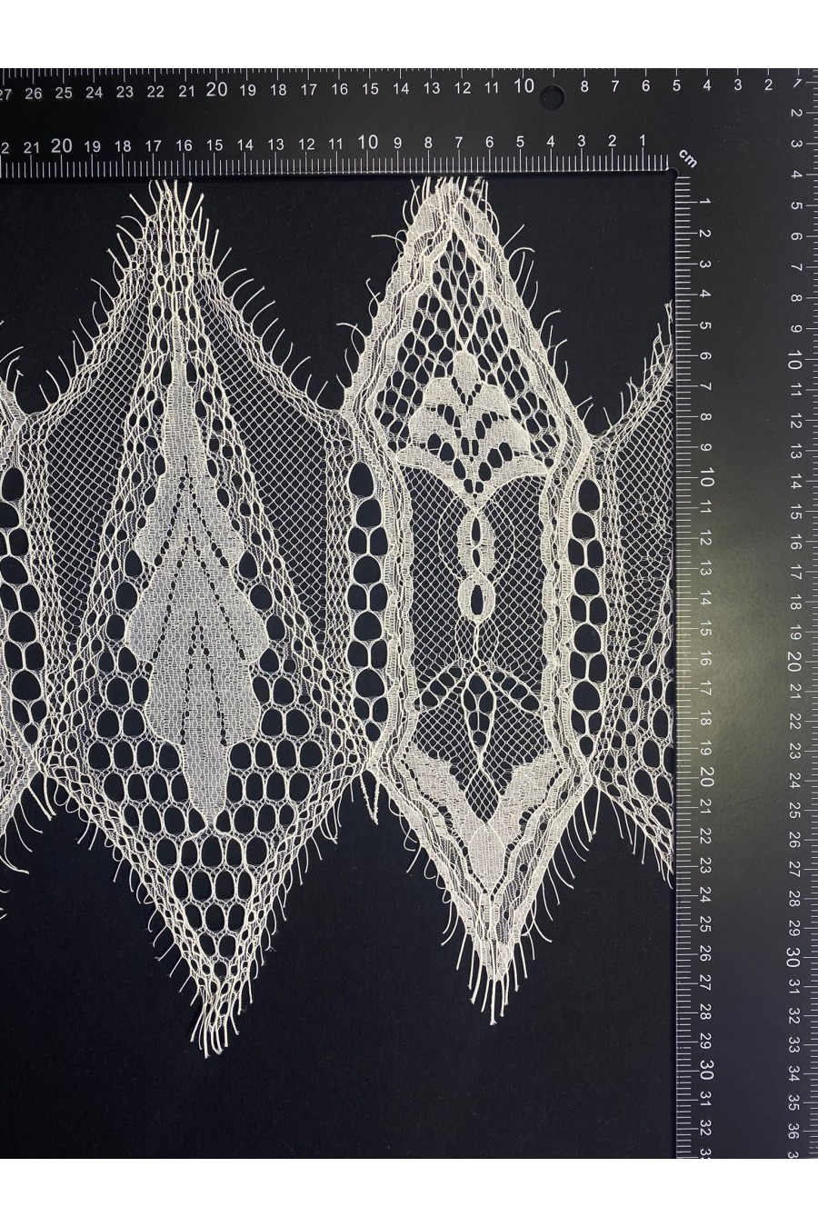Fiksli Sakallı Naylon Dantel, Kordlu, Yerli
