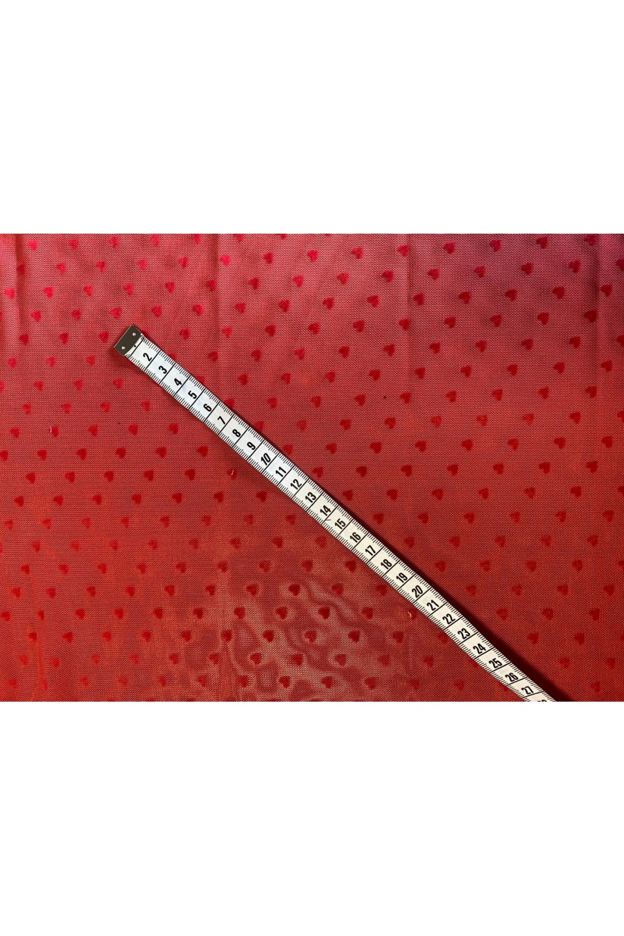 22285 TÜL/YERLİ/LEZ/POLYESTER/ELASTAN/KIRMIZI/150 CM