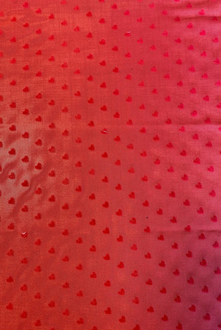 22285 TÜL/YERLİ/LEZ/POLYESTER/ELASTAN/KIRMIZI/150 CM