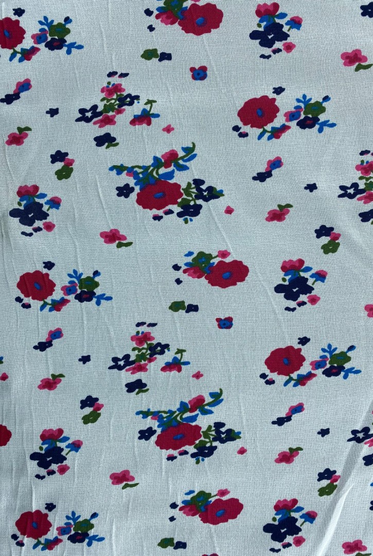 Renkli Polyester Şifon