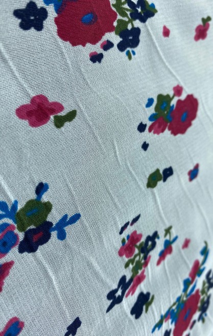 Renkli Polyester Şifon