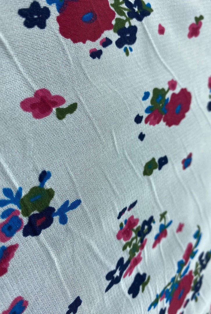 Renkli Polyester Şifon