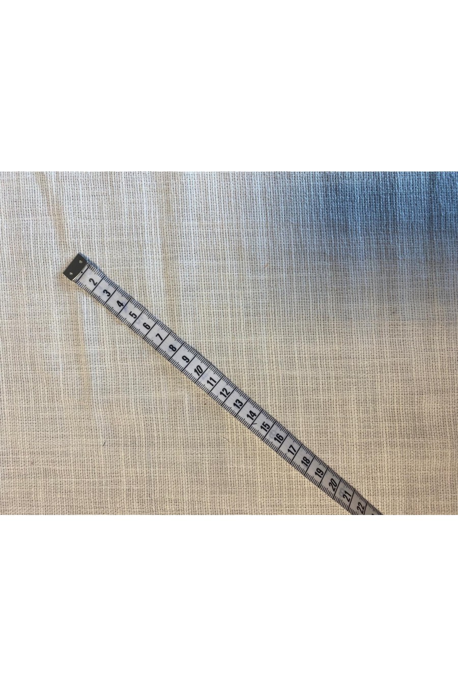 22289 KUMAŞ/YERLİ/LEZ/ORGANİK PAMUK/BEYAZ/140 CM