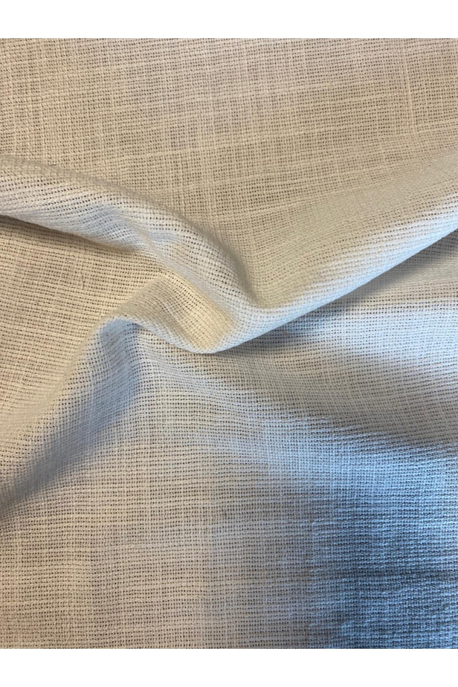 22289 KUMAŞ/YERLİ/LEZ/ORGANİK PAMUK/BEYAZ/140 CM