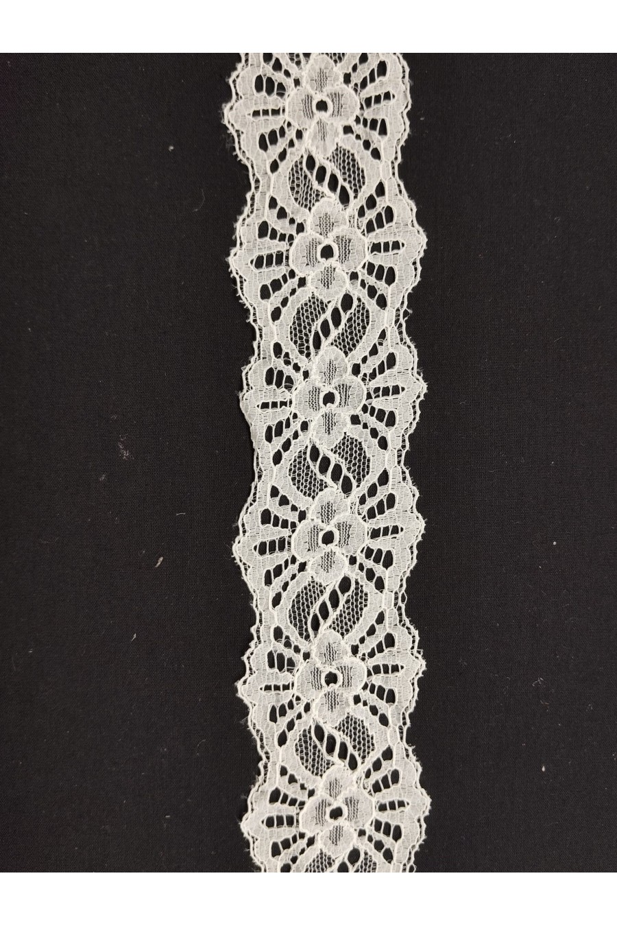 Fikseli Jakar Kordlu Naylon Dantel Bant