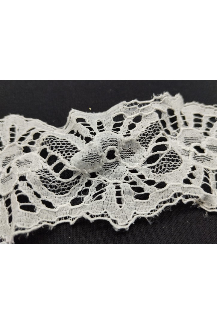 Fikseli Jakar Kordlu Naylon Dantel Bant