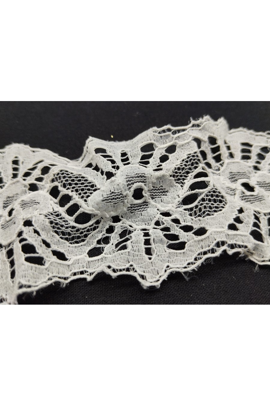 Fikseli Jakar Kordlu Naylon Dantel Bant