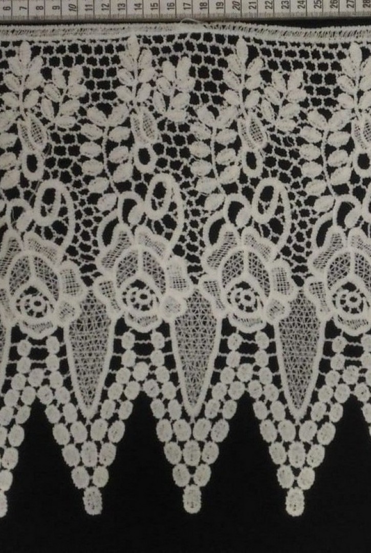 İthal Ham Mat Polyester Güpür Brode Bant