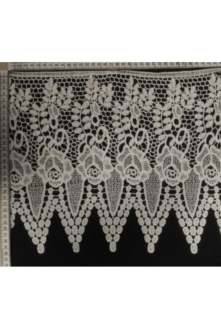 İthal Ham Mat Polyester Güpür Brode Bant