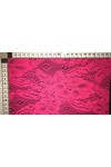 Neon Pembe Naylon Polyester Dantel