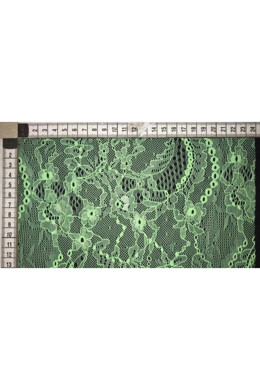 Neon Yeşil Naylon Dantel
