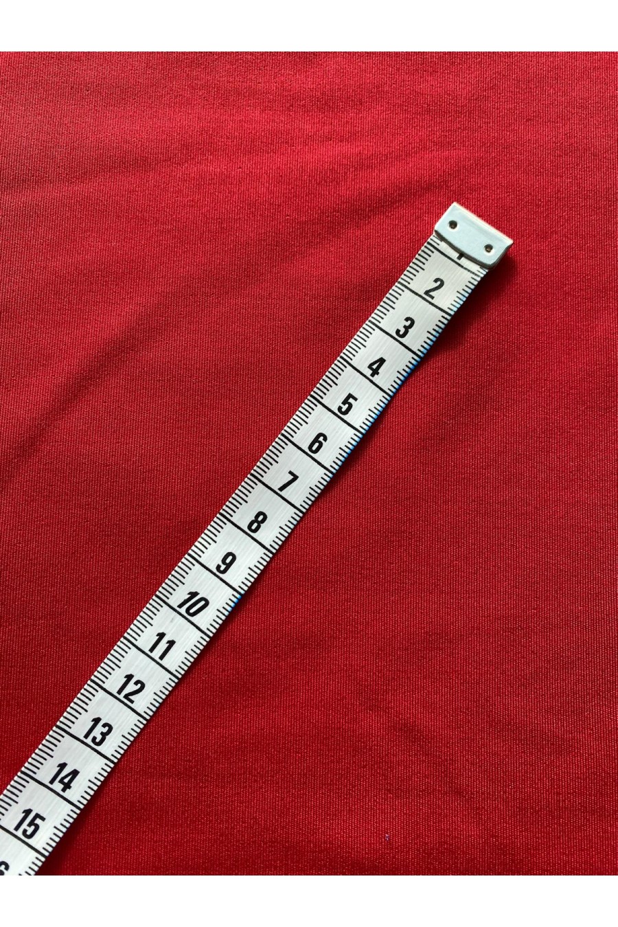 22569 KUMAŞ/YERLİ/LEZ/POLYESTER LİKRALI/KIRMIZI/155 CM