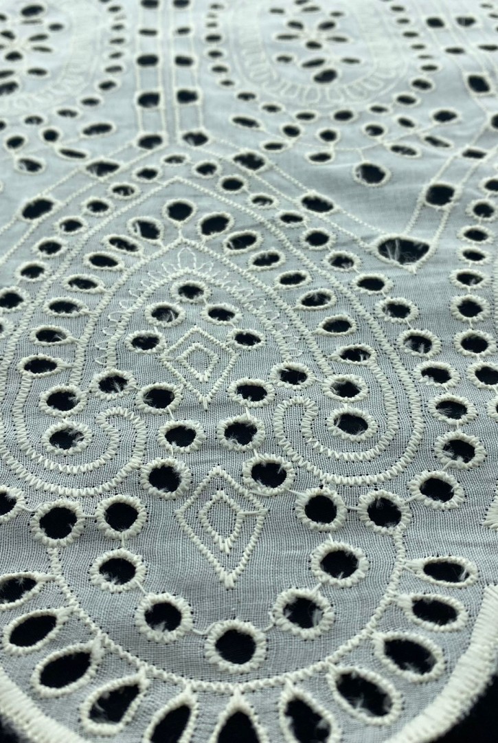 Taş Renk Mat Polyester Vual Brode