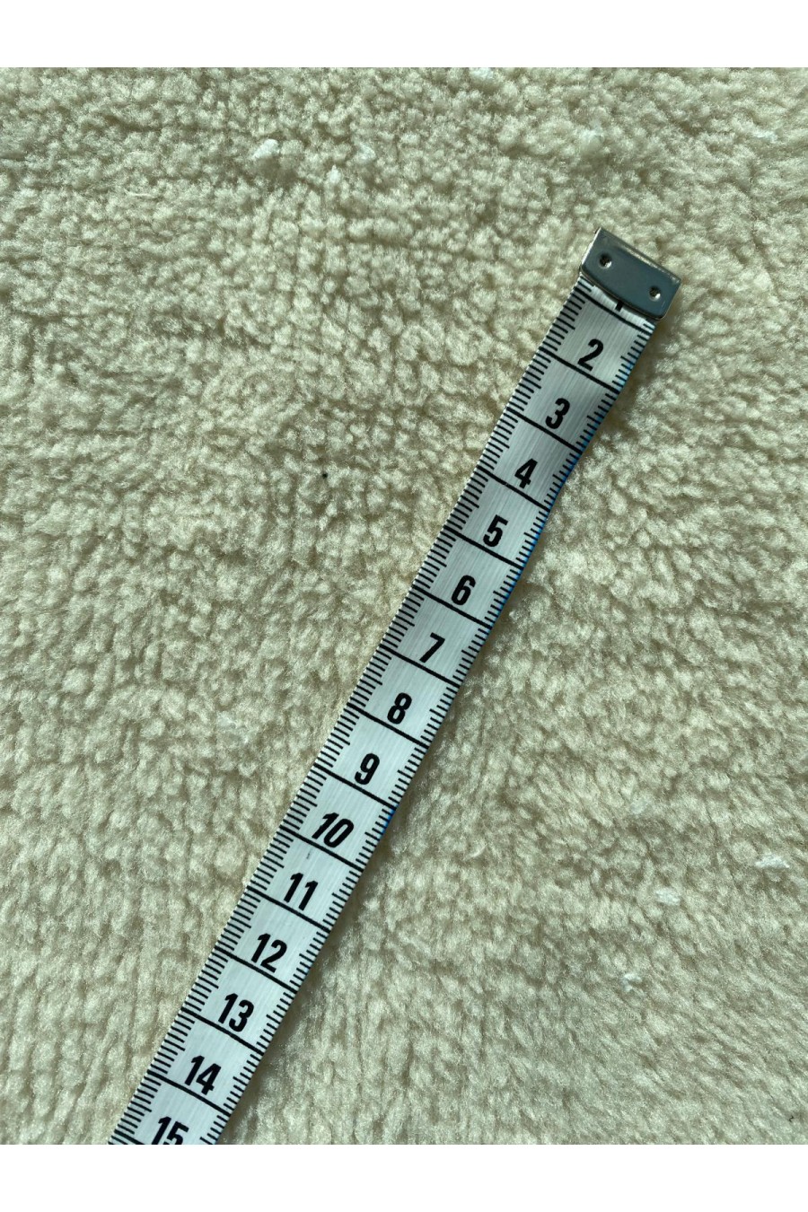 22573-METRE 22573 KUMAŞ/YERLİ/LEZ/KÜRK/POLYESTER/KREM/155 CM