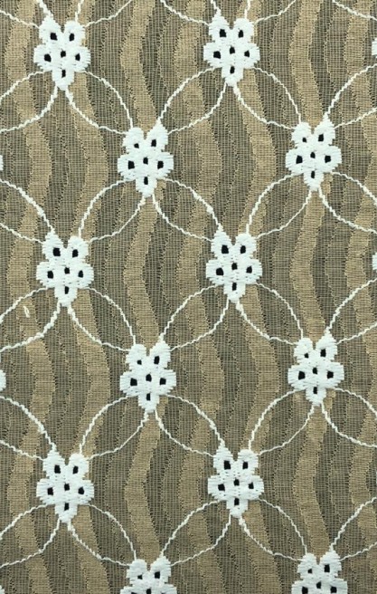 Bej Pamuk Naylon İthal Dantel