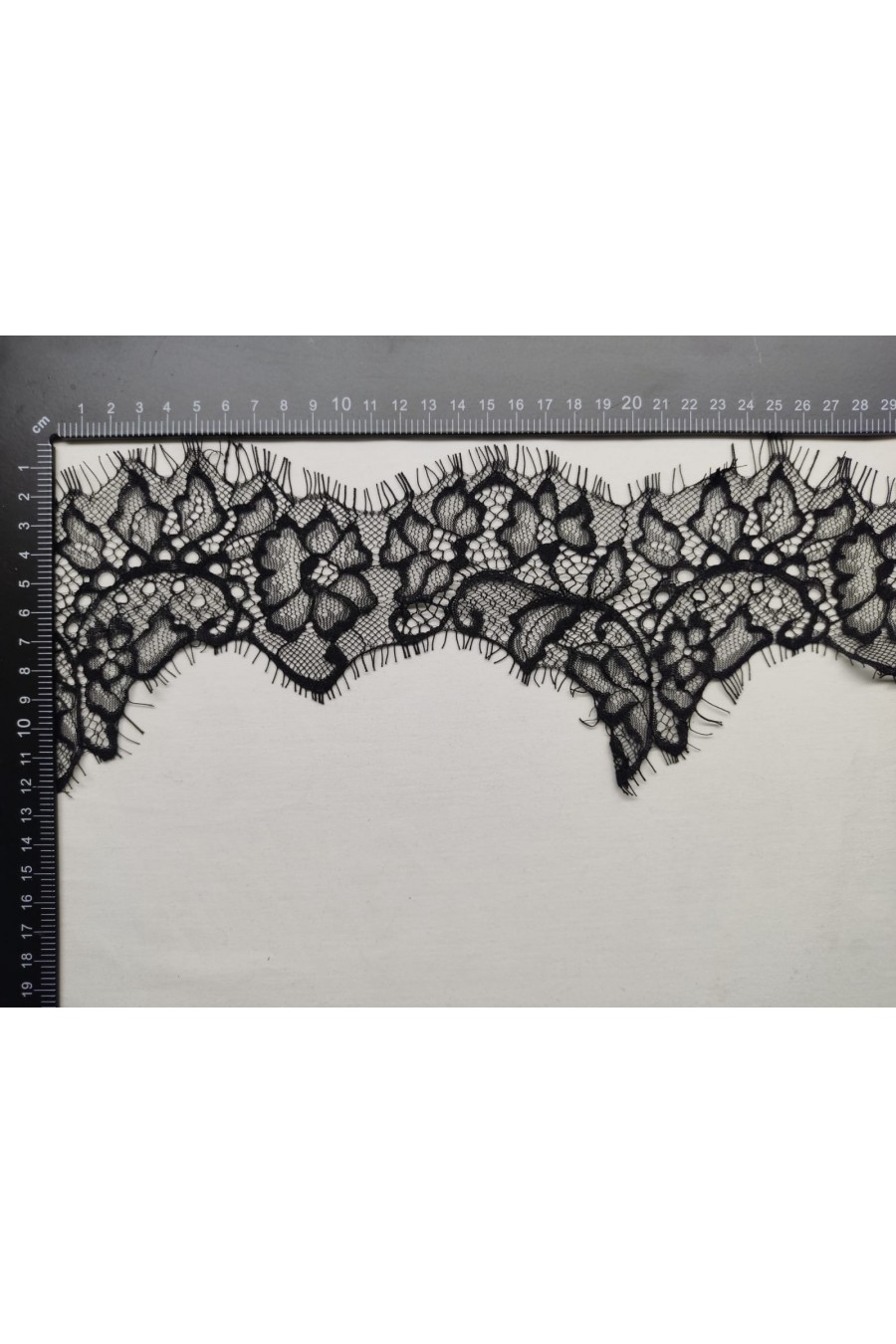 22916 DANTEL/İTHAL/BANT/NAYLON/SİYAH/11 CM