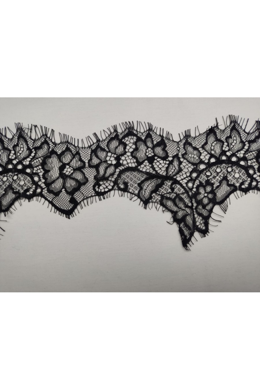 22916 DANTEL/İTHAL/BANT/NAYLON/SİYAH/11 CM