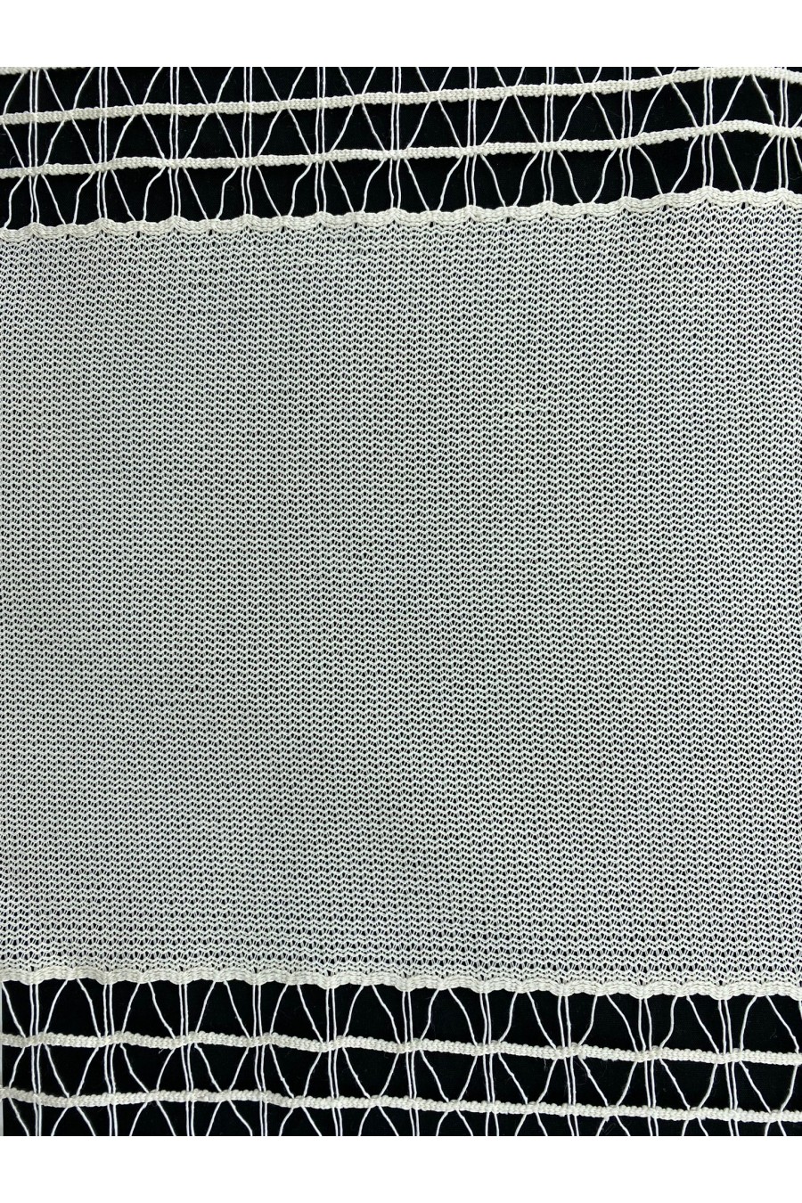 14514-METRE Pamuk Polyester Karışımlı Ham Dantel, Yerli, 150 cm