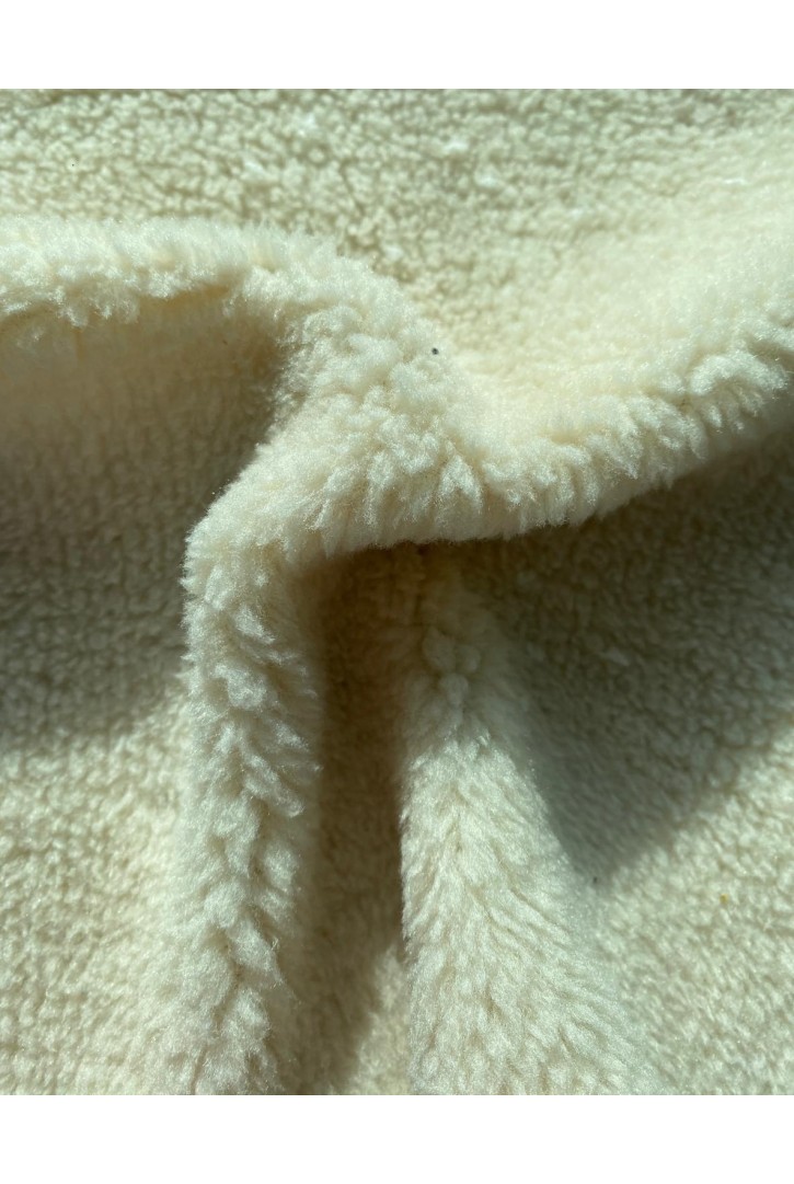 22573 KUMAŞ/YERLİ/LEZ/KÜRK/POLYESTER/KREM/155 CM