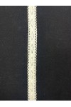 Krem Kopanakı Dantel Bant, 2 cm