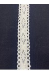 Krem Kopanakı Dantel Bant, 2 cm