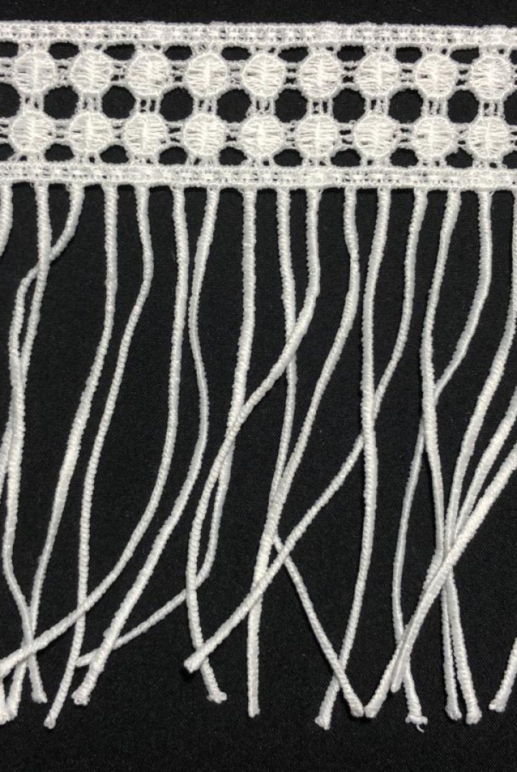 Parlak Ham Polyester Brode Bant