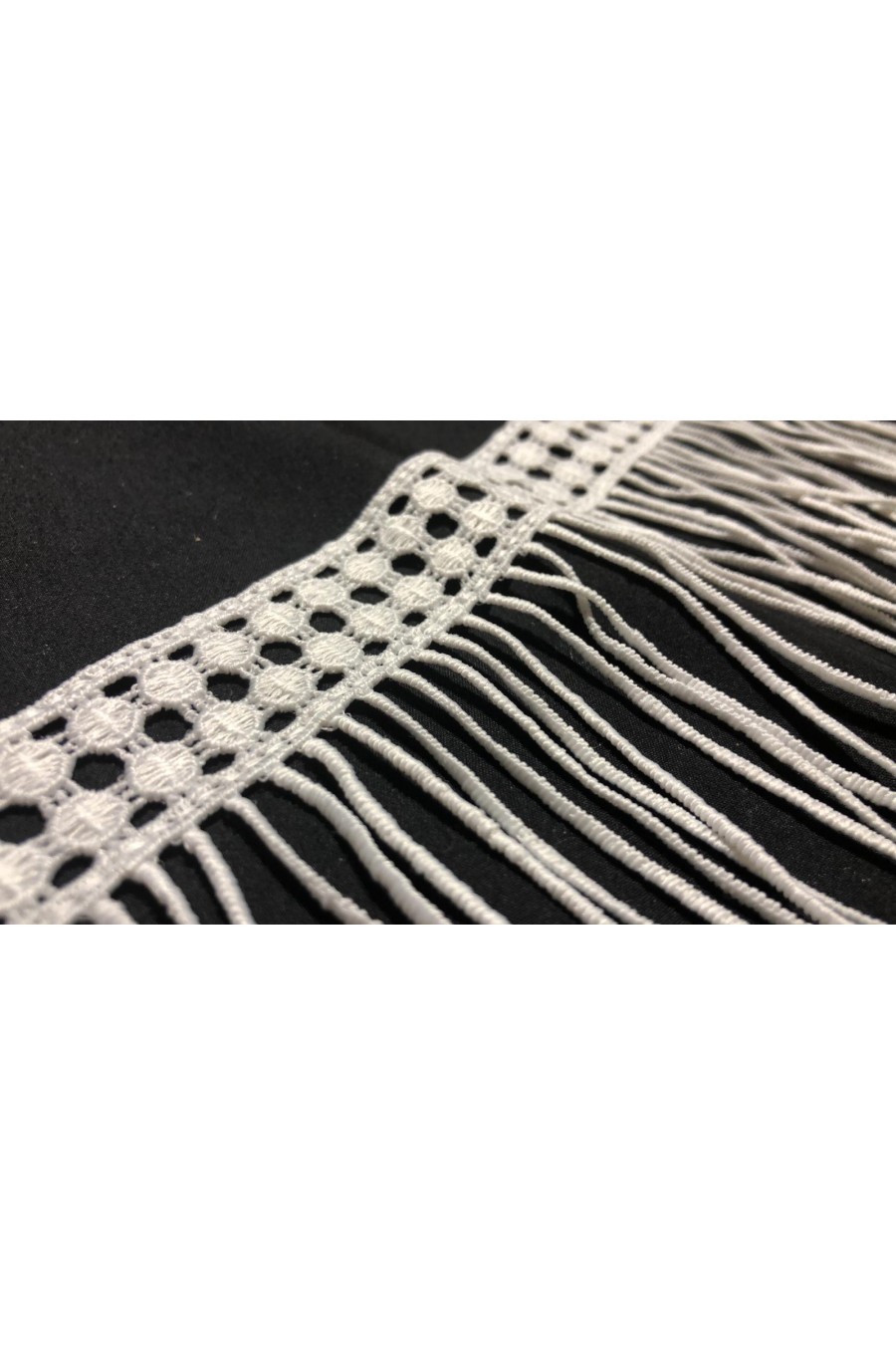 Parlak Ham Polyester Brode Bant