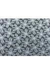 Kabartmalı Fikseli Polyester Dantel Kumaş, 150 cm