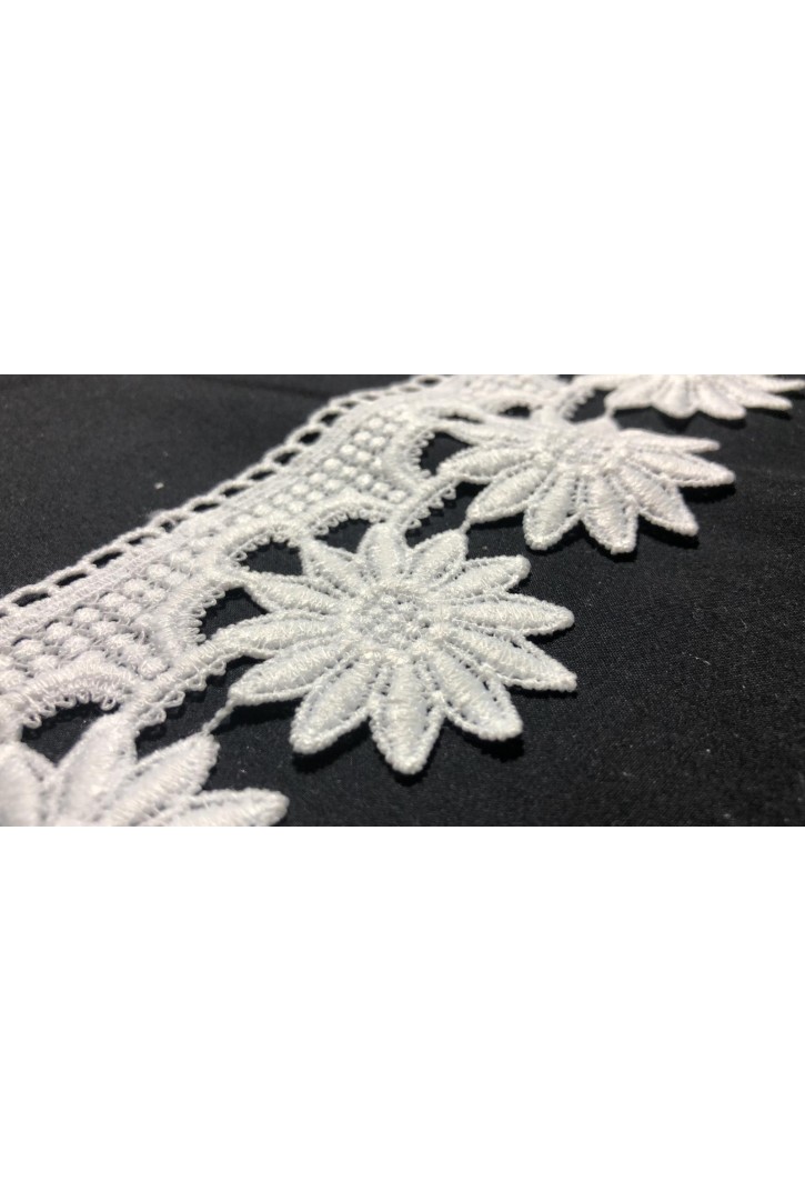 İthal Ham Mat Polyester Güpür Brode Bant