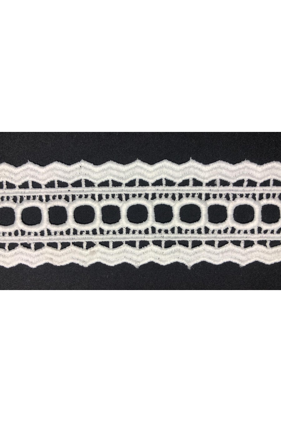 Yerli Ham Güpür Brode Bant, Mat Polyester