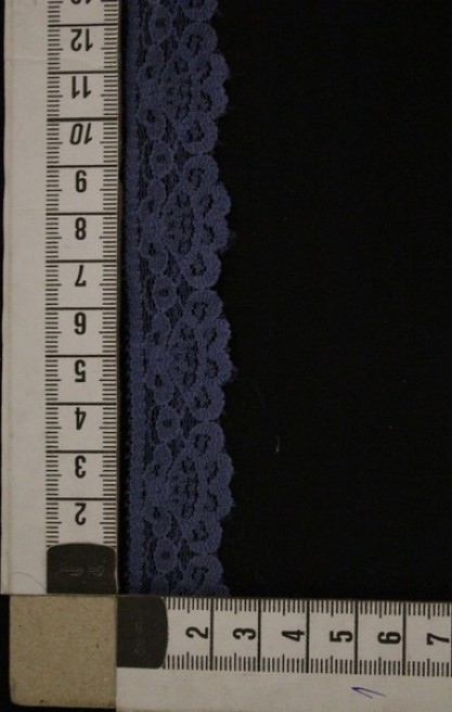 Mat Lila Polyester Dantel