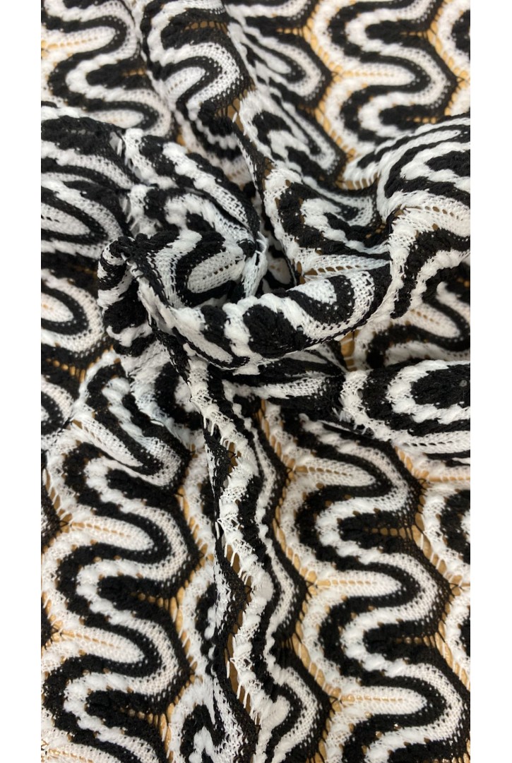 22466 KUMAŞ/YERLİ/LEZ/ÖRME/POLYESTER/KAHVE-BEYAZ/160 CM