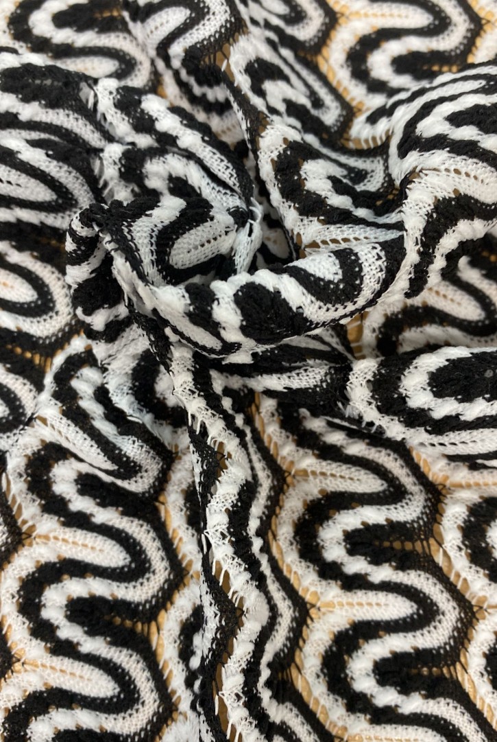 22466 KUMAŞ/YERLİ/LEZ/ÖRME/POLYESTER/KAHVE-BEYAZ/160 CM